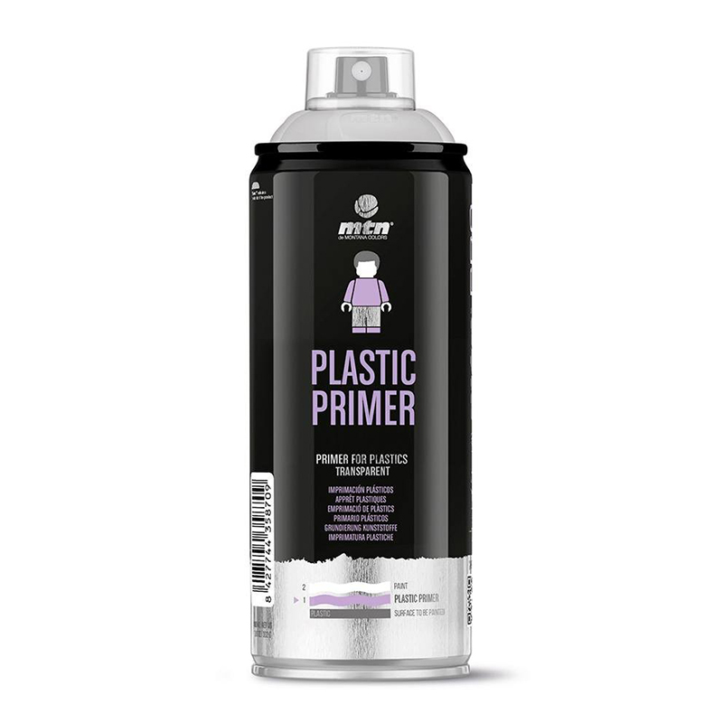 Imprimación en spray para plásticos