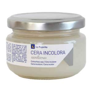 Cera para madera transparente